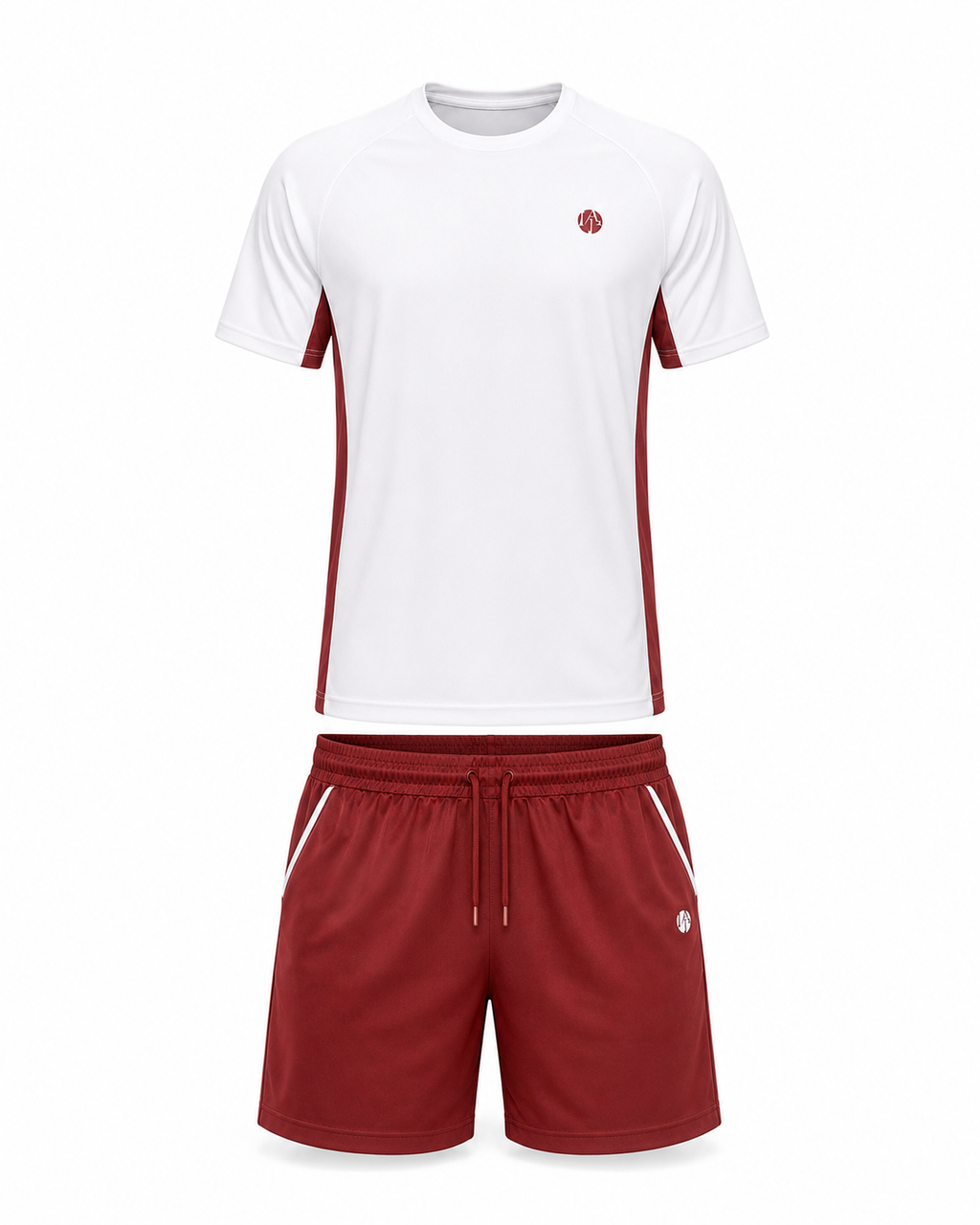 Ensemble technique padel homme KING Terracotta – vue face – L'Atout Padel