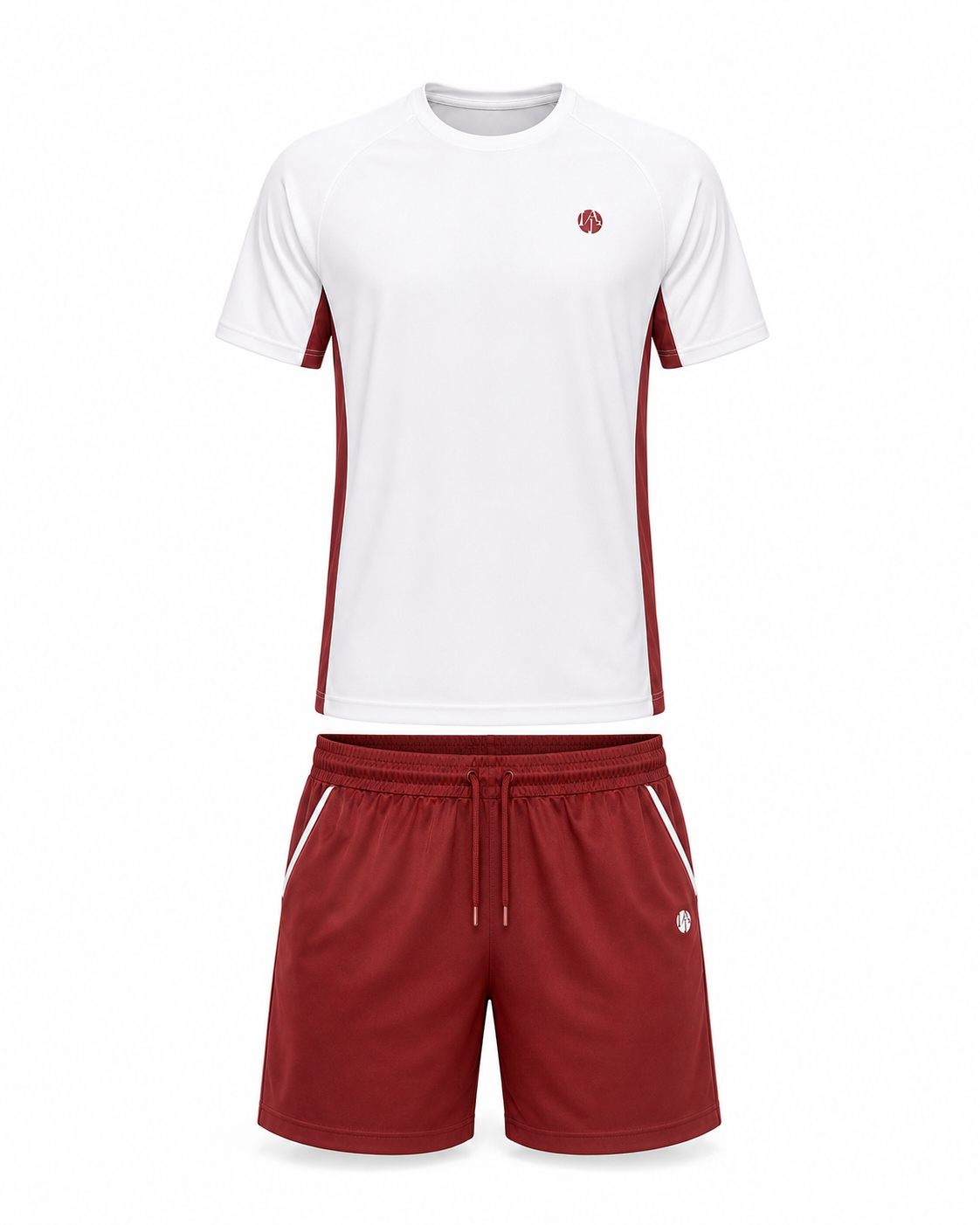 Ensemble technique padel homme KING Terracotta – vue face – L'Atout Padel