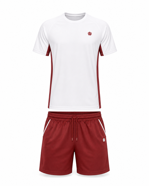 Ensemble technique padel homme KING Terracotta – vue face – L'Atout Padel