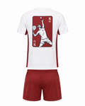 Ensemble technique padel homme KING Terracotta – vue dos – L'Atout Padel