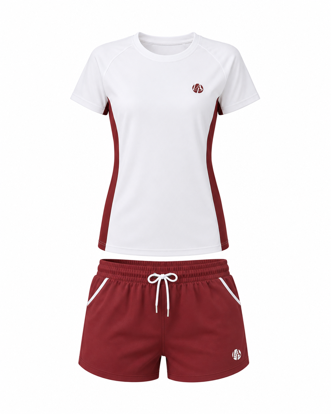 Ensemble technique padel femme QUEEN Terracotta – vue face – L'Atout Padel