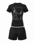 Ensemble technique padel femme QUEEN Noir – vue dos – L'Atout Padel