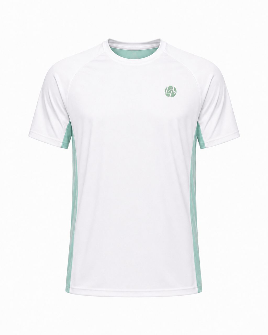 Tee-shirt technique padel homme KING Vert Sauge – vue face – L'Atout Padel