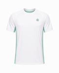 Tee-shirt technique padel homme KING Vert Sauge – vue face – L'Atout Padel