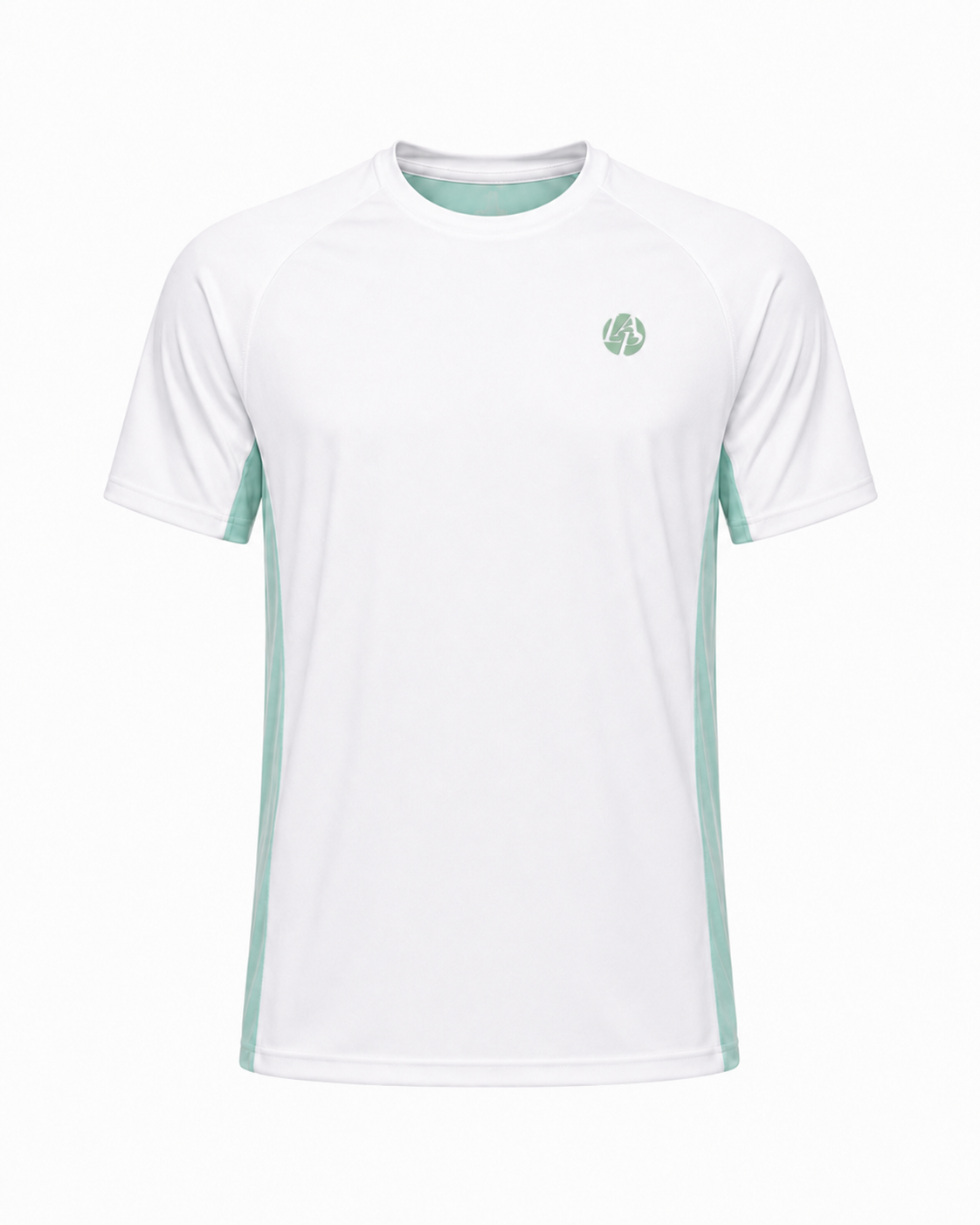 Tee-shirt technique padel homme KING Vert Sauge – vue face – L'Atout Padel