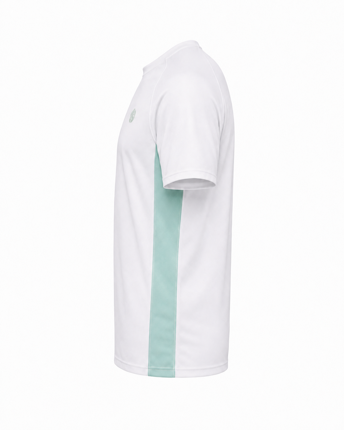 Tee-shirt technique padel homme KING Vert Sauge – vue profil – L'Atout Padel