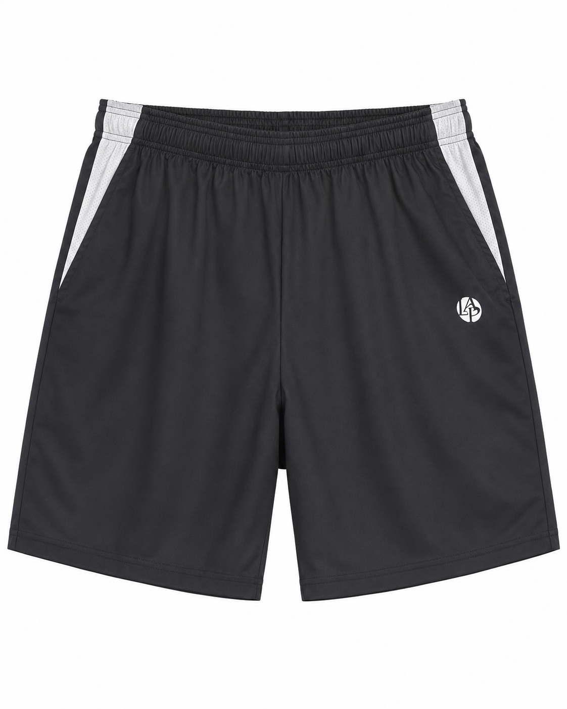 Short technique padel homme KING Noir – vue face – L'Atout Padel